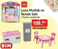 MGS LUNA MUTFAK VE YEMEK SETİ